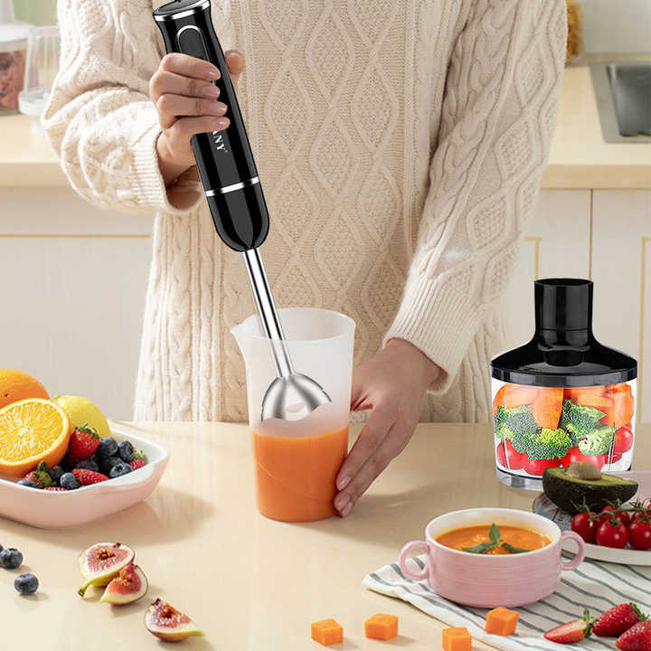 🔥 Mixeur Plongeant 4 en 1 Sokany – La Solution Tout-en-Un pour une Cuisine Saine et Rapide !